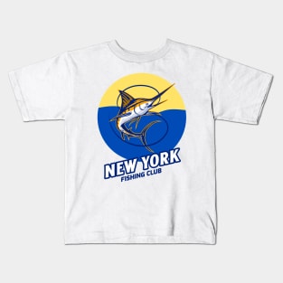 New York Fishing Kids T-Shirt